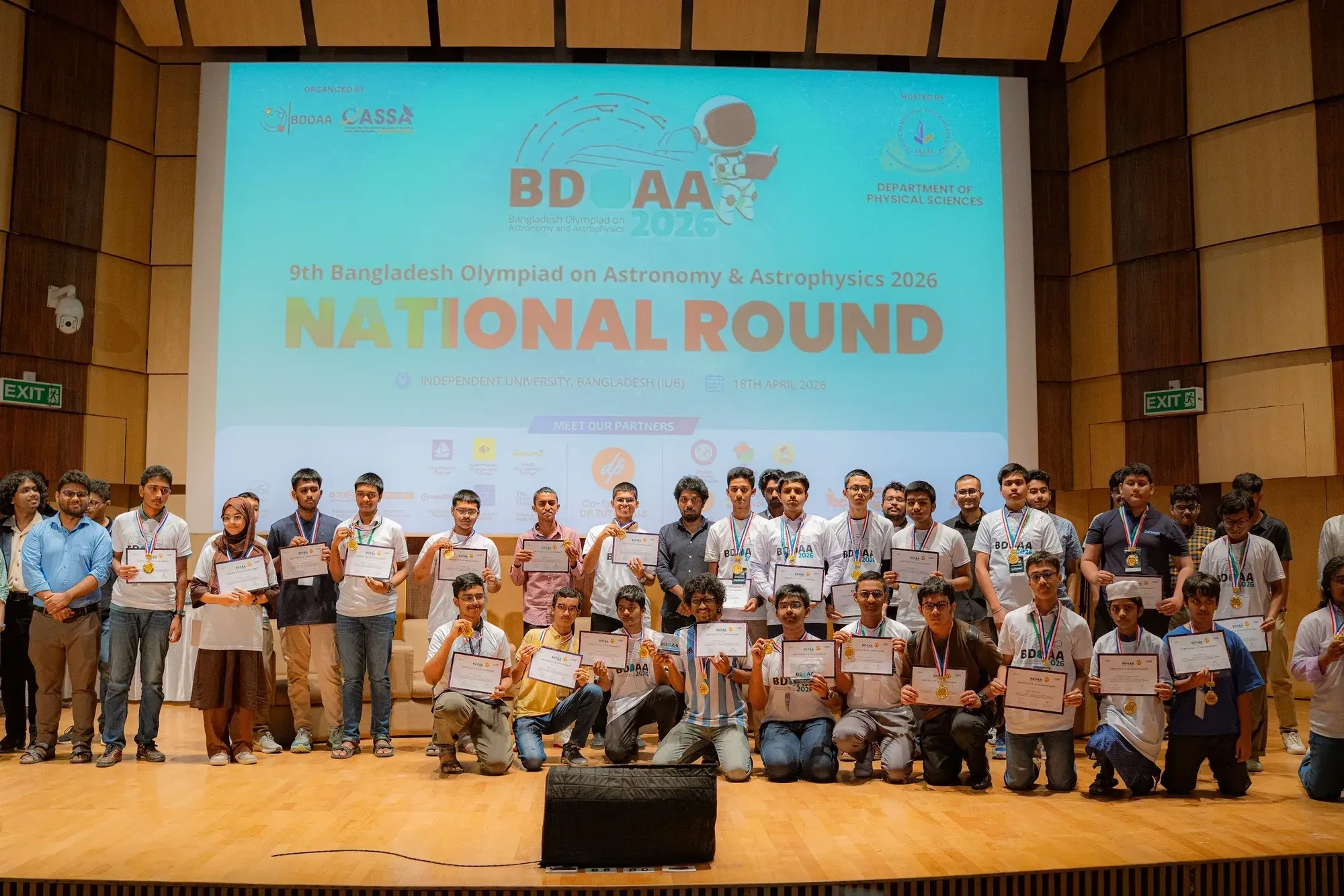 Winners of the BDOAA National Round, Junior Category.