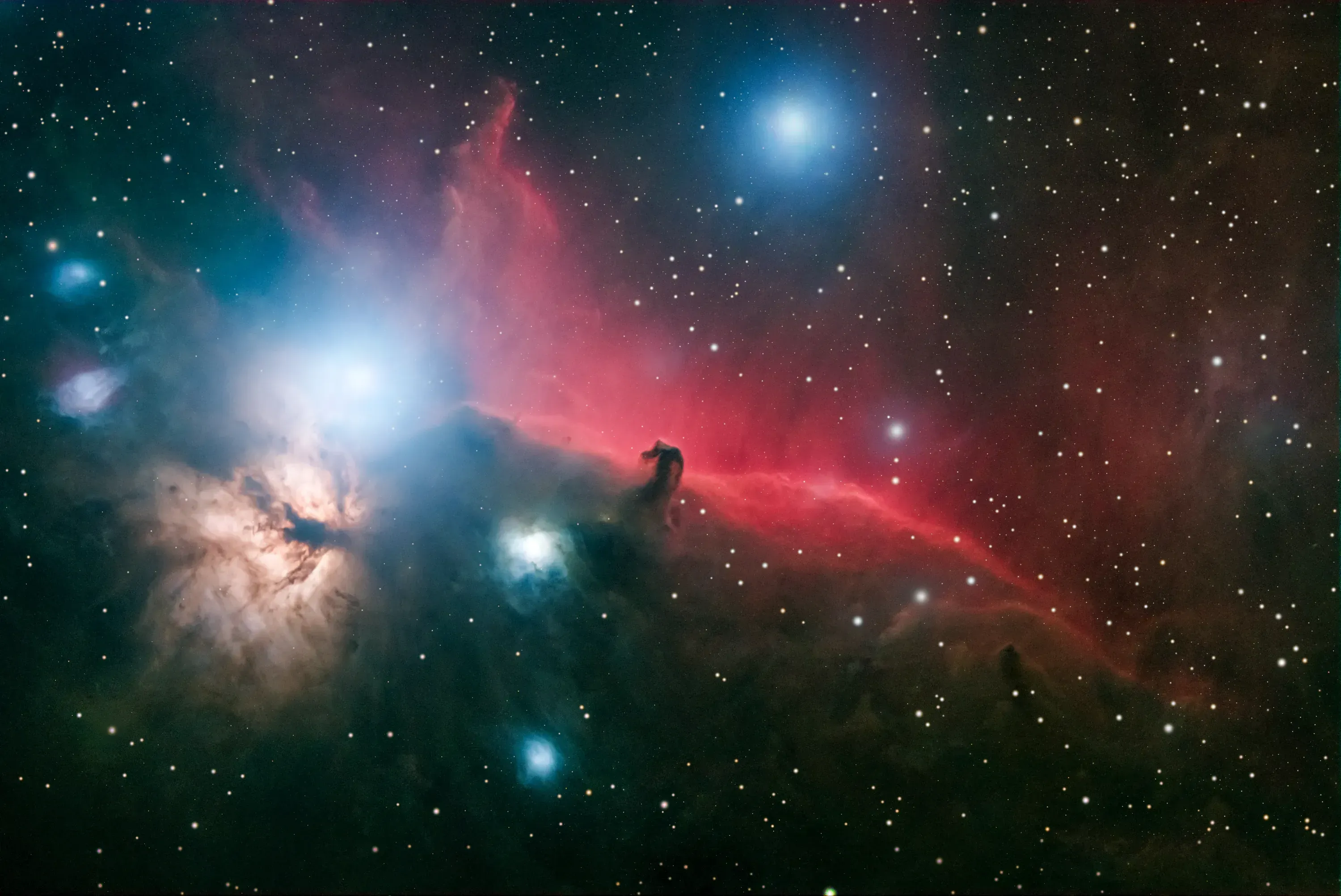 Horsehead & Flame Nebula